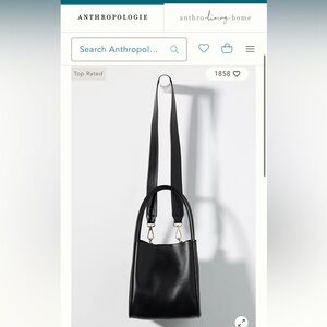 Anthropologie mini hollace tote
